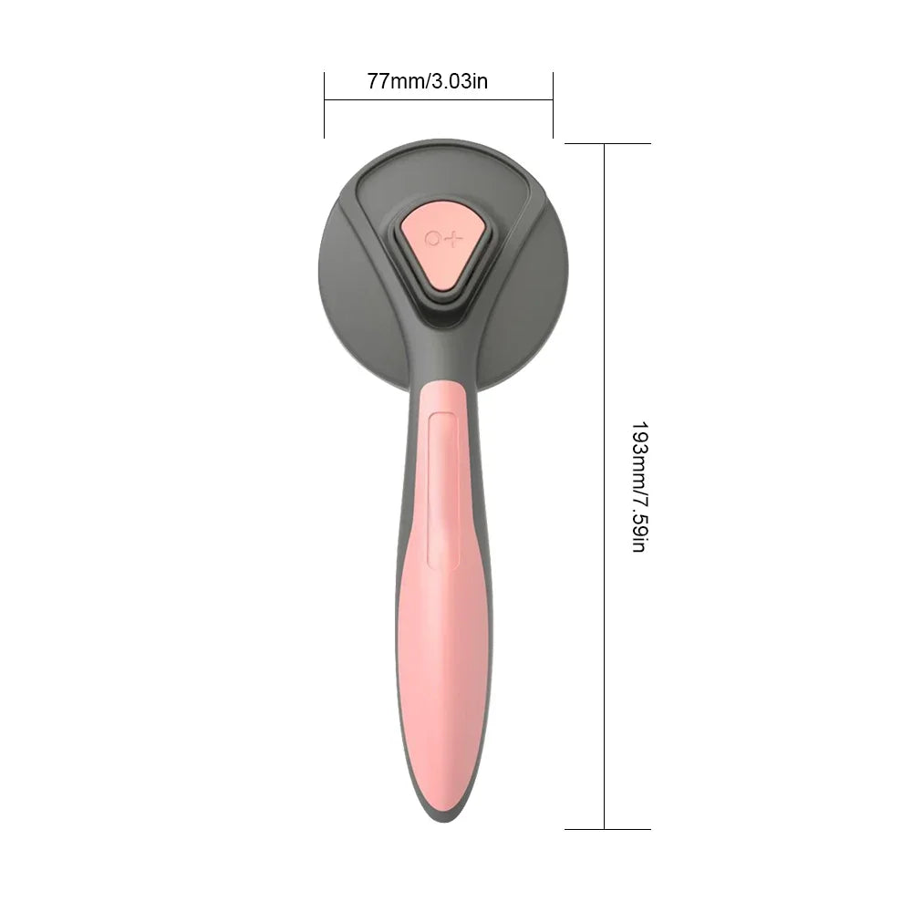 Cat Comb Brush Pet Hair Removes Comb for Cat Dog Pet Grooming Hair Cleaner Cleaning Pet Dog Cat Supplies Self Cleaning Cat Brush