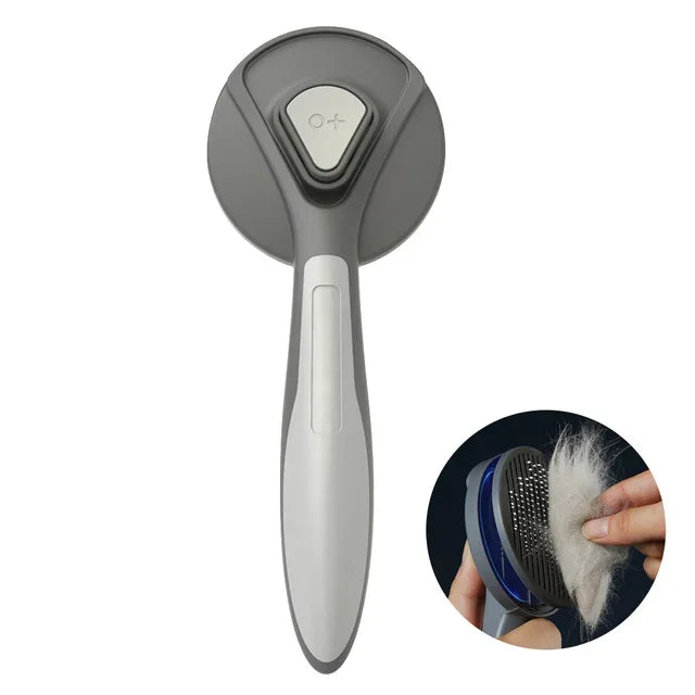 Cat Comb Brush Pet Hair Removes Comb for Cat Dog Pet Grooming Hair Cleaner Cleaning Pet Dog Cat Supplies Self Cleaning Cat Brush